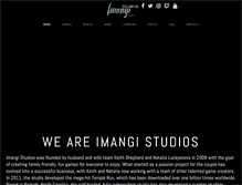 Tablet Screenshot of imangistudios.com